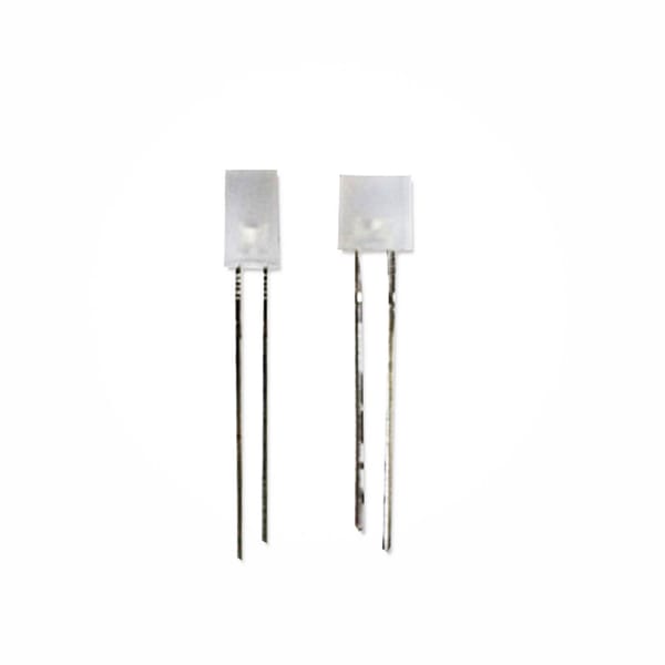 100PCS 2*5*7MM 257 Diffused BLUE Color LED 2X5X7MM DIP CUBE Light Beads Lamps FREE SHIPPING