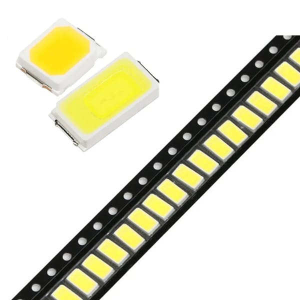 500PCS SMD LED 2835 5730 Chips 0.5W 70LM 3V150MA Beads Light 4000K White Cold Warm Surface Mount PCB Light Emitting Diode Lamp