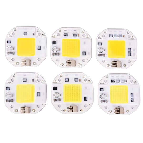 220V 110V Quick Connect 50W 70W 1000W COB LED Chip for Spotlight Floodlight Integrated LED Light Beads Aluminum F5454 White Warm