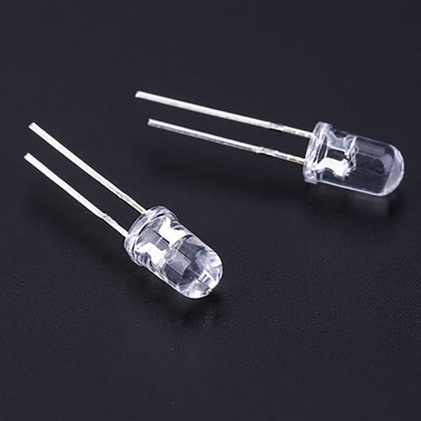 100pc/bag Light-emitting diode 5mm LED Lamp Beads White Green Red Blue Yellow DIY Light Emitting Diode