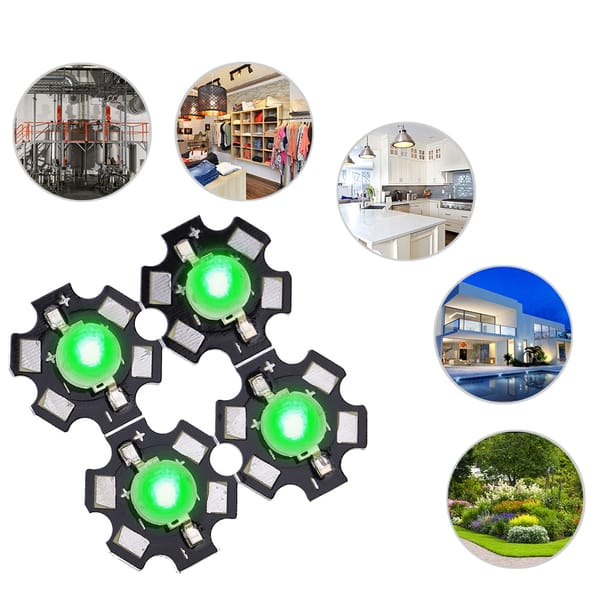 3W High Power LED Lamp Beads Emitter Diode Chips For DIY Lighting Fixtures