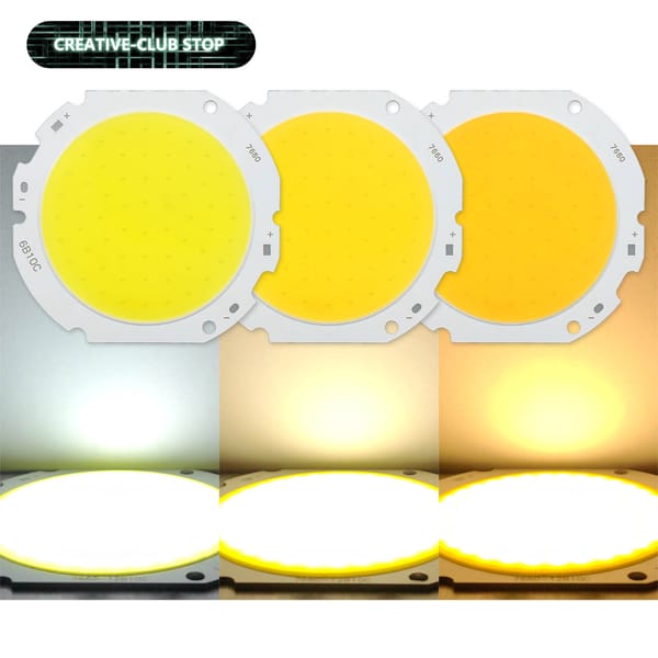 7660 LED COB Chip 50W DC30-32V 1500mA Ra70 High Power Integrated LED Beads DIY Lighting Accessories For FloodLight Spotlight