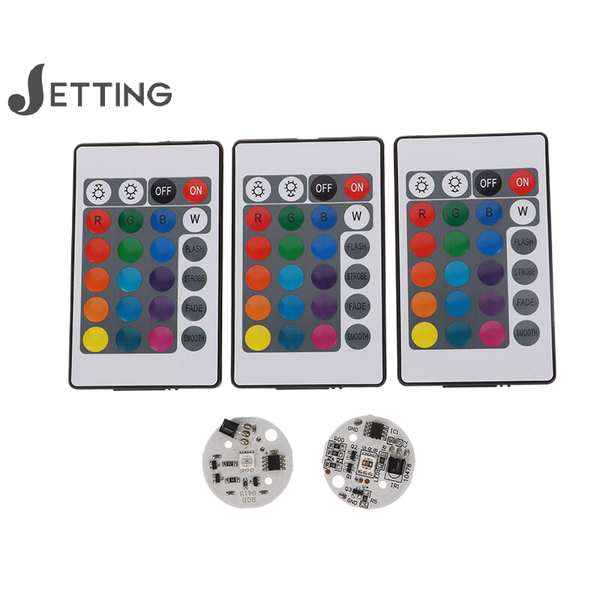 5V Low Voltage LED Colors Colorful Gradient Round Board Lamp Light Board Source With Infrared Remote Control LED Light Beads