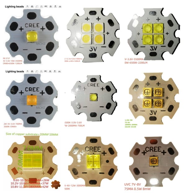 1pcs XML2 T6 Lights Full Power LED 3V xhp35 xhp50 XHP70 3535 5050 1-3W 8W 10W 18W 40W 50WFor LED Spotlight Lamp Bead White Torch