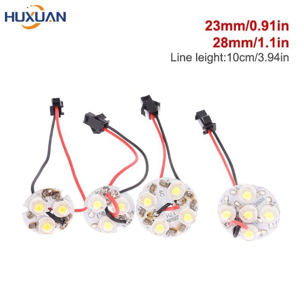 High Brightness LED 3W/4W/5W Lamp Bead Light Board Bulb Round Transformation Light Source 23/28mm Indoor Light High power  LED