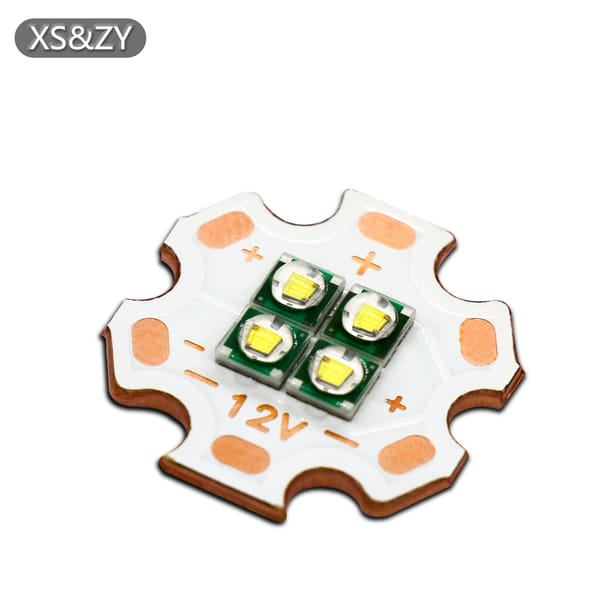 LED Beads DC12V High Power 12W 20mm White Diodes 3535 Copper For Replacing LED Bead Torch Flashlight Car Headlights Lighting DIY