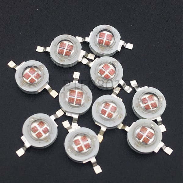 5W High Power LED Chip Lamp Bulbs SMD COB Diodes  660nm Grow Light Beads