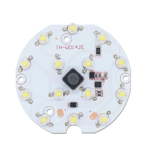 2pcs 20-30W DC12V 48V LED Chip Smart IC LED Round Light Board Light Bead Diodes For Car Motorcycle Headlights Spotlight Bulb DIY