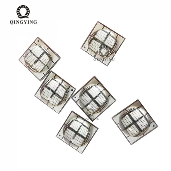 10w uv LED LG chip Ziguang 365nm-410nm 5050 Ziguang ceramic lamp beads can weld aluminum substrate and copper substrate10w 365nm