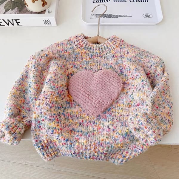 Baby Kids Sweater Tops Toddler Girl Clothes Pullover Autumn Winter Sweater Jacket Girls Knitted Wear Toddler Clothing