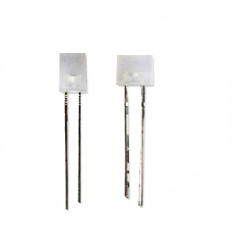 100pcs 2*5*7mm 257 Diffused Blue Color Led 2x5x7mm Dip Cube Light Beads Lamps