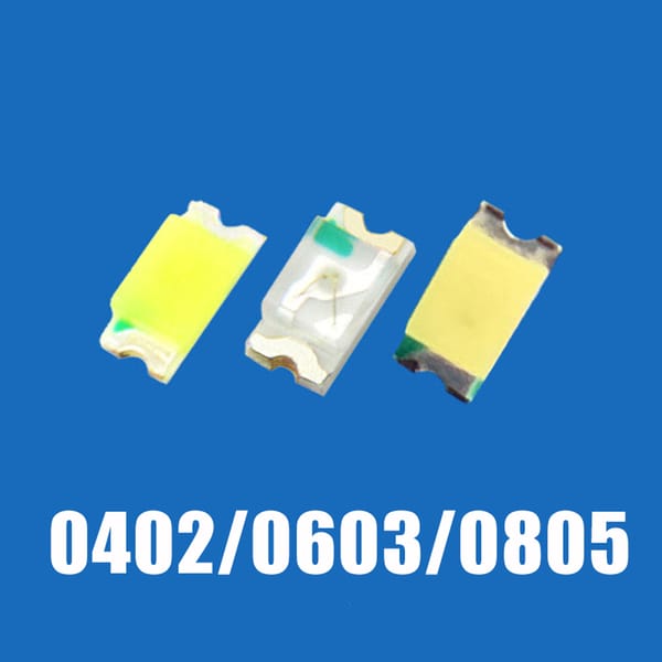 0402 0603 0805 1206 SMD Chip LED White Red Blue Yellow Green Orange Pink Warm White Light Emitting Diode Emitting Light Beads