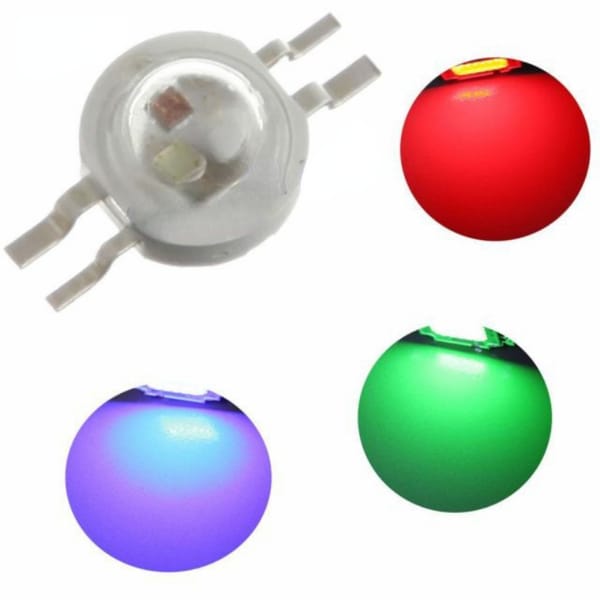 10pcs 1W Red Green Blue Pink Yellow LED COB Bulb Beads Electronics Chips Light Emitting Diodes For Led Spotlight Flashlight