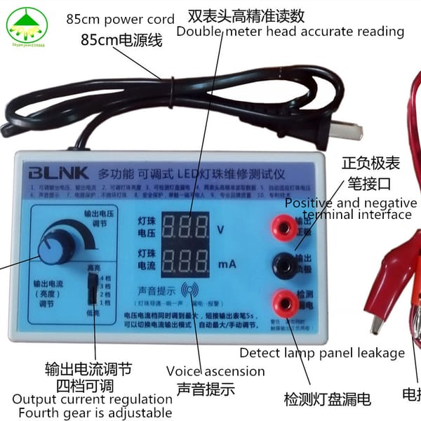 Free Shipping AC 220V EU plug Screen Led Backlighting LED Tester LCD TV LED backlighti Tester Lamp beads Light board LED light