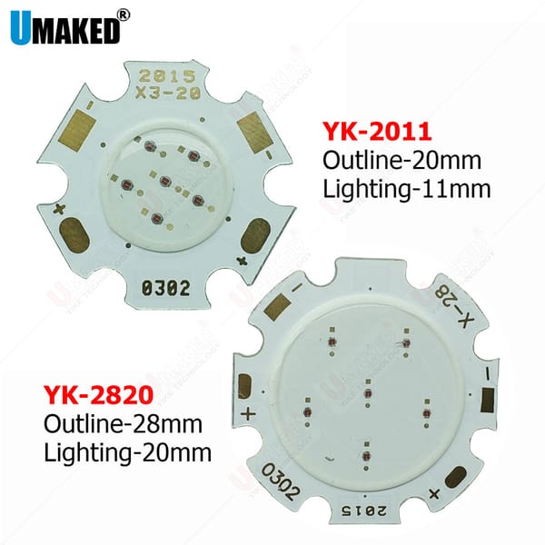 3/6/9/12W RGB COB Light Colorful High Power LED 300mA Enough Power Red Green Blue COB Chip Lighting Source Beads DIY Downlight
