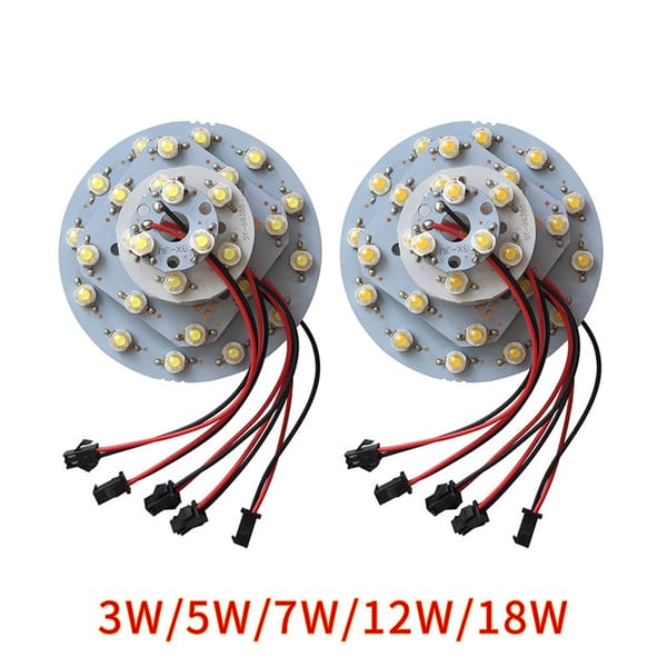 10pcs LED High Power Lamp Beads Light PCB 35mli Chip 3W 5W 7W 9W 12W 15W 18W  32mm 48mm 65mm 98mm For Blubs Downlight Spotlight