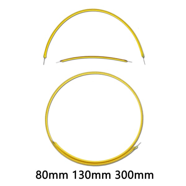 1pcs 80mm 130mm 300mm DC3V LED Edison Bulb Flexible Filament White Warm Red Green Pink Diode LED Bead Light Fitting DIY