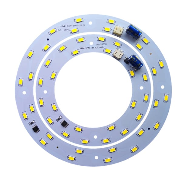 5W 12W 13W 220V 2835 5730 73/110/150mm OD Free Driver Warm Yellow White Light Chip SMT SMD LED Base Bulb Lamp Bead Emitter Ring