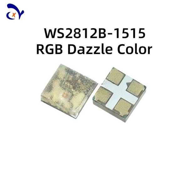 50PCS 1515 phantom color control led light beads built-in IC WS2812B light beads 5V 1515RGB miniature led light beads