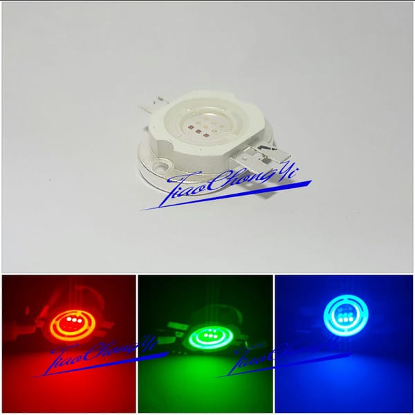 10W RGB Round High Power LED light SMD chip bead Panel 10 Watt Integrated bulb 1Pcs