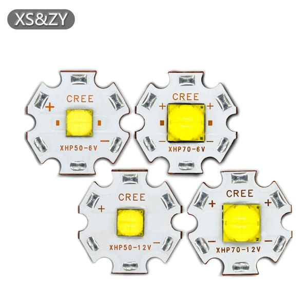 LED Bead DC6V DC12V Strong flashlight bead High Brightnes 1.5A 3A 2.4A 4.8A High Power18W 30W White Light Flashlights Automobile