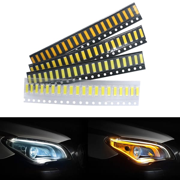 LED Beads 1860 DC9-10V 10-15W High Brightness Lamp Beads 500mA LED Diode Light Emitting For Car Headlight LED Lamp Repair White