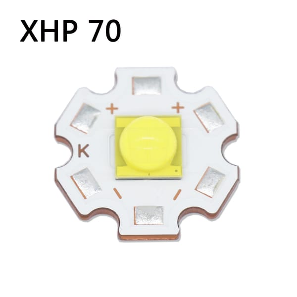 High Power LED Beads 18W Light DC3-4V DC6-7V 3A 6A XHP70 Cold White LED Chip COB Lamp DIY for Torch Flashlight Car Lighting