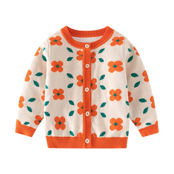 Jumping Meters 2-7T New Arrival Flowers Girls Sweaters Trees Winter Autumn Streetwear Fashion  Toddler Sweaters