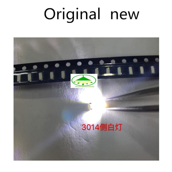 300pcs 3014 SMD LED Chip White Ultra Bright 0.1W 11-13LM 30mA 3V Surface Mount Chip Light Emitting Diode Lamp SMD 3014 LED Bead