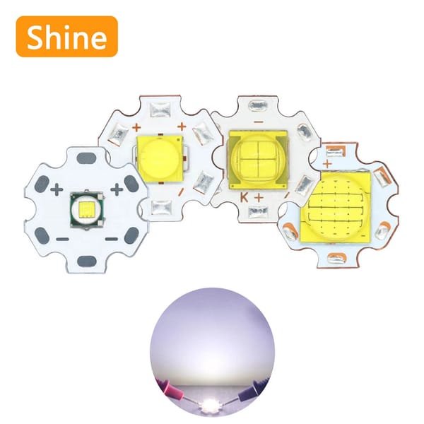LED Beads XHP50 XHP70 XHP90 XHP110 LED COB PCB Chip 5W 18W 30W 45W 54W 72W 20mm DC3V 5V 6-8V 24V For Flashlight Car Lighting DIY