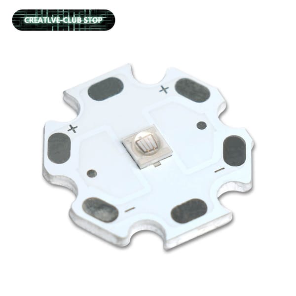 1-3W XML 3535 High Power UV Purple LED Flashlight Lamp Beads 300-600mA Lamp Diode LED phosphor lighting For Printer Curing