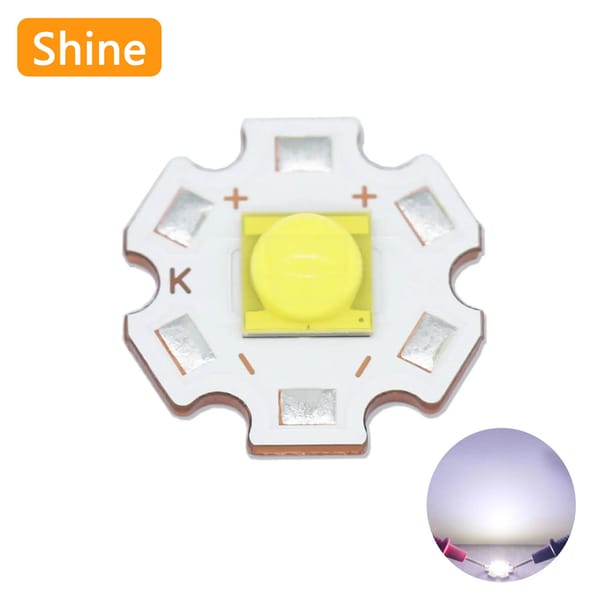 High Power LED Beads 18W Light DC3-4V DC6-7V 3A 6A XHP70 Cold White LED Chip COB Lamp DIY for Torch Flashlight Car Lighting