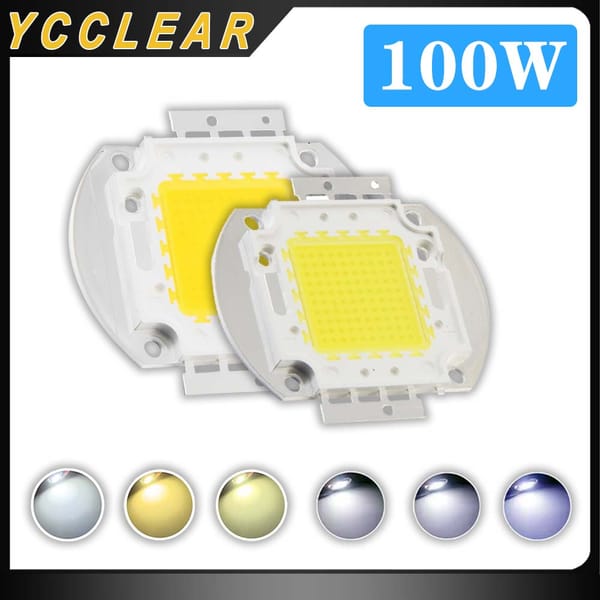 High Quality Light Beads 100W Warm Natural Pure Cool White 3000K 4000K 6000K 10000K 20000K 30000K LED Chip For 100 Watt Lamp