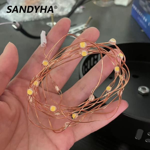 SANDYHA Special Lamp Light Gypsophila lamp beads