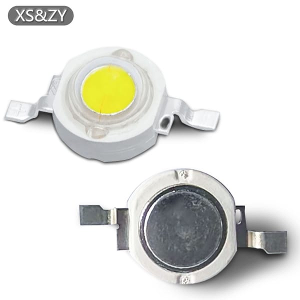 5PCS High Power 2W 4W DC12-13V 150mA 350mA Lamp Beads White 6500K Used For Flashlight Headlights And Lighting Fixtures Replaces
