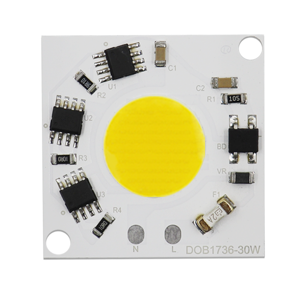 Driverless DOB 220V LED Module 30W COB Chip Lamp Bead Light Full Power Cold Warm White For Outdoor LED Bulb Downlight Spotlight