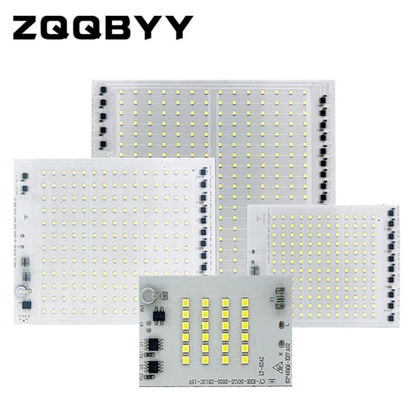 LED Chip Lamp 10W 20W 30W 50W 100W SMD2835 Light Beads AC 220V 230V 240V Led Floodlight Outdoor Lighting Spotlight