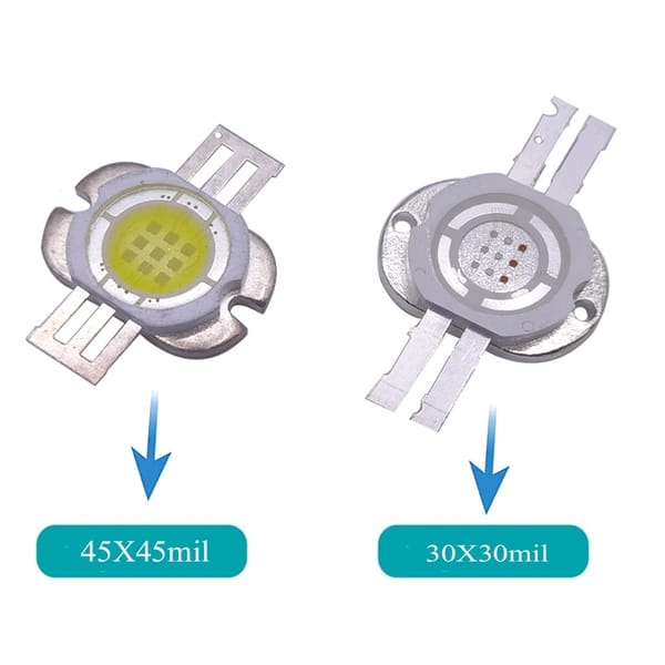 10W High Power LED Round Chip 9-12V 900mA Natural Cool Warm White  Red Green Blue UV IR COB SMD Light Beads For 10 W Floodlight