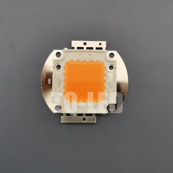 High Power 10-100W Full Spectrum LED Lamp Beads 380-840nm Integrated Plant Light High Power Led