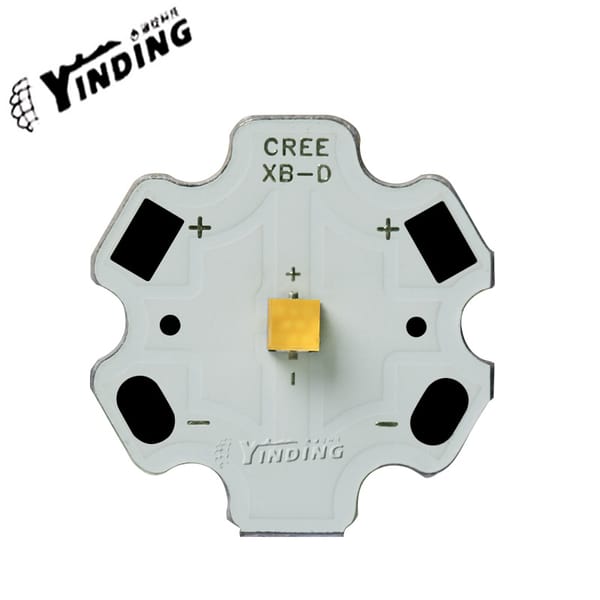 10pcs  XBG 5W 2525 high power led lamp beads 3000-6500K Warm/Cold white flashlight light source LED Chip weld 20mm PCB