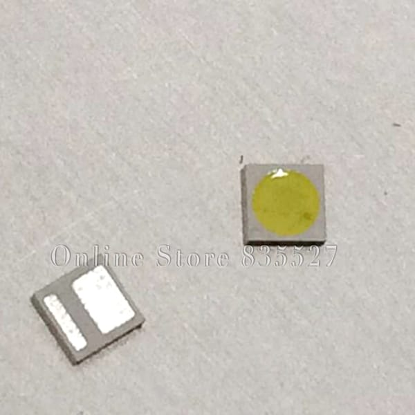 1000pcs/lot 3030 1W 3V pure white SMD LED LCD TV backlight lamp beads large chip light emitting diode AOT3030C