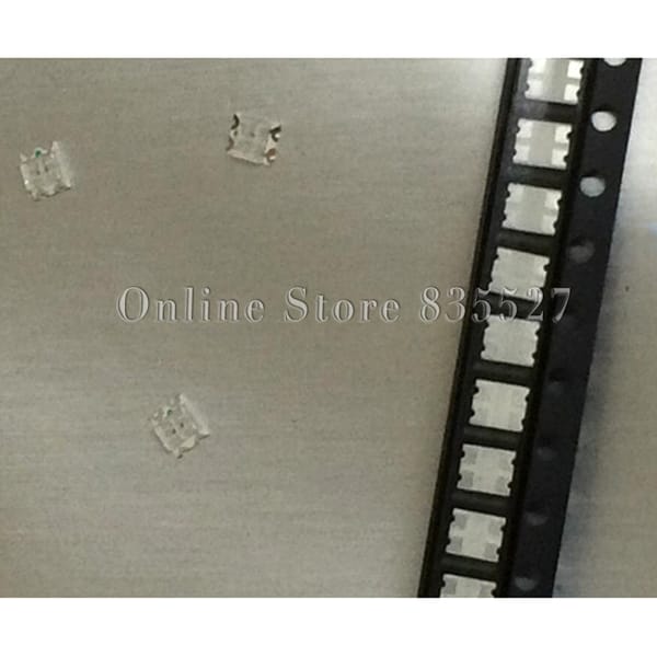 100pcs lamp beads 3227 1206 1209 reverse side stick SMD Light facing down Red + Blue two double colour light-emitting diode LED