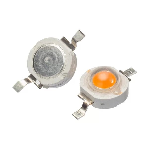100pcs 3W high power led chip Lamp bead plant grow light full spectrum 400-840nm 45MIL Chip 3.2-3.4 700mA180-200LM Free shipping