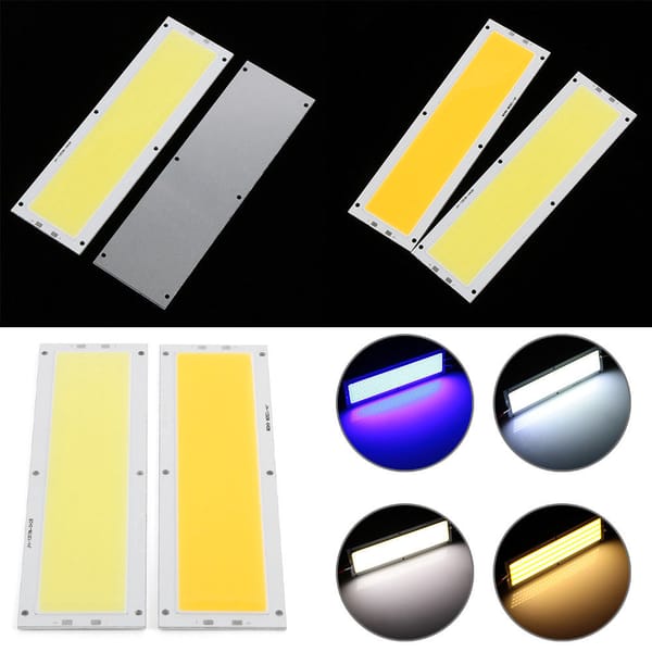 20W LED Beads Chips  Cold/Natural / Warm White Blue Strip Lamp 12V-14V COB Chip LED Panel Light For DIY LED Decor