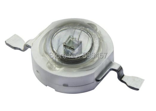 wholesale Light Beads  5pcs/lot High power uv led emitter 1w led 365nm Epistar Chip Energy Saving Lamp Beads Bulbs For DIY