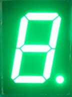 FREE SHIPPING 10PCS x 1 inches Jade Green Blue Red White Single Digital Tube LED Display Module 1106AS 1106BS Light Beads