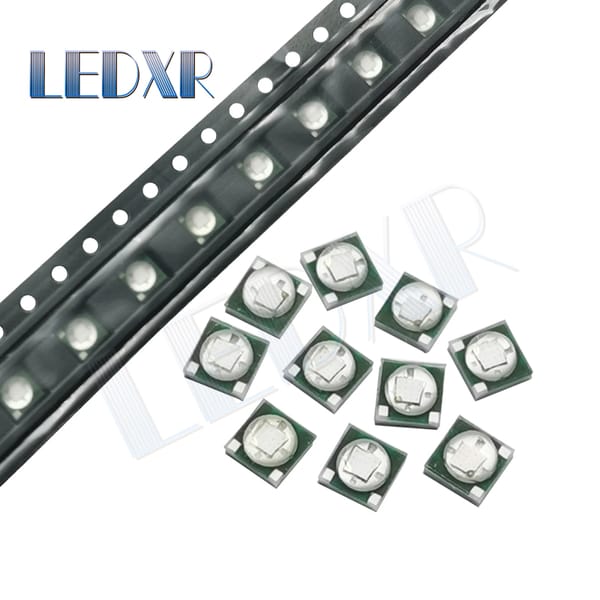 20pcs 3w led chip high power LED lamp beads 3535 XPE blue violet 425-430nm ceramic lamp beads 42mil chip fishing light