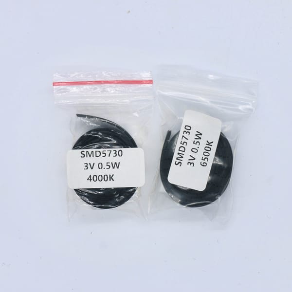 New style SMD5730 2000K 3000K 4000K 6500K Two brackets 0.5W For DIY Led Beads Light White Warm Surface Mount PCB Emitting Diode