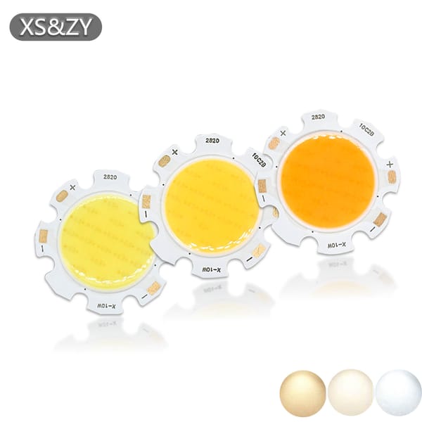 10pcs LED COB Chip Warm White Cold White 3W 5W 7W 10W Lamp Bead Hight Power Bridgelux Spotlight Tube Light Source Accessories