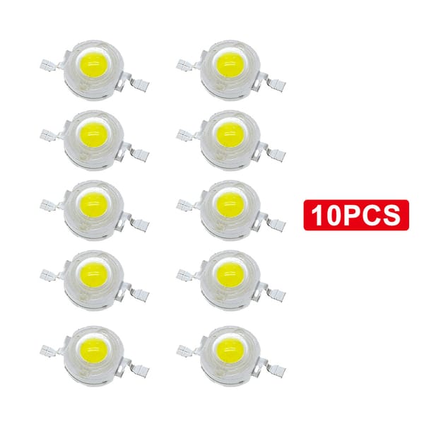 10PCS High Power Led Chip White Super Bright Intensity SMD COB Light Emitter Components Diode 1W 3W Bulb Lamp Beads DIY Lighting